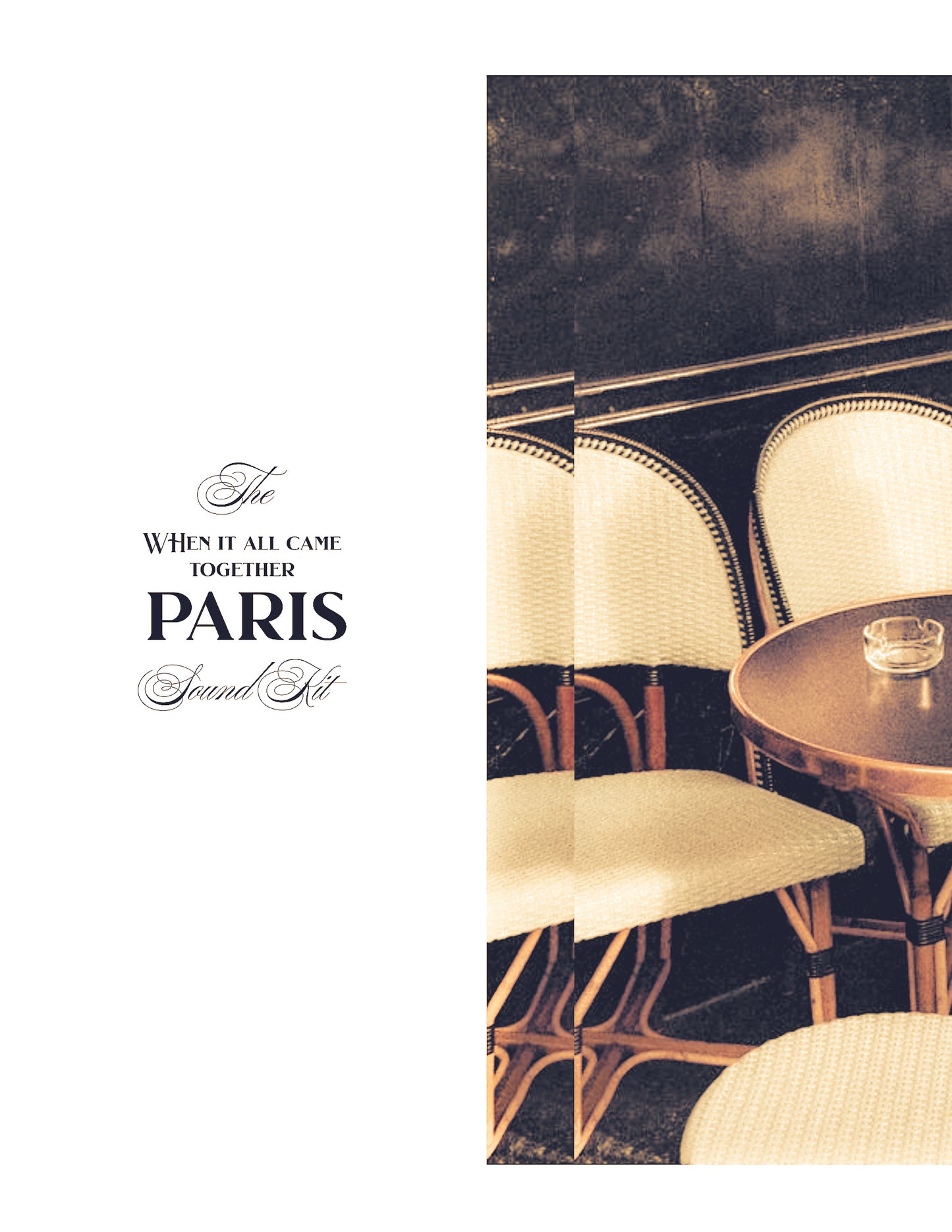 "WHEN IT ALL CAME TOGETHER - PARIS" Sound Kit